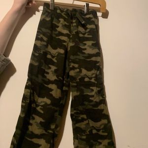 Faded glory boys green camo soft pj pants